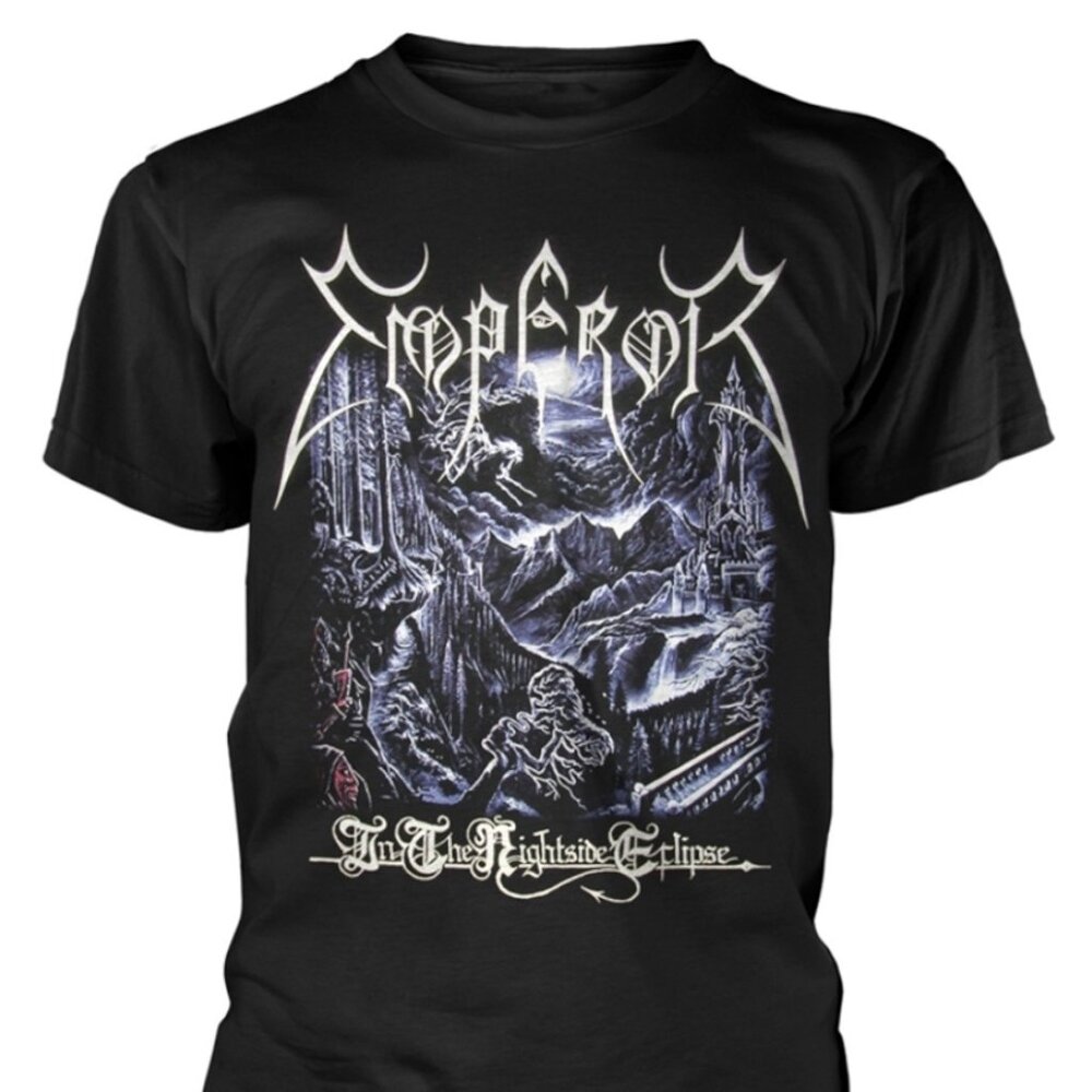 Emperor In the Nightside Eclipse T-Shirt Black Metal Band Fan Tee 99